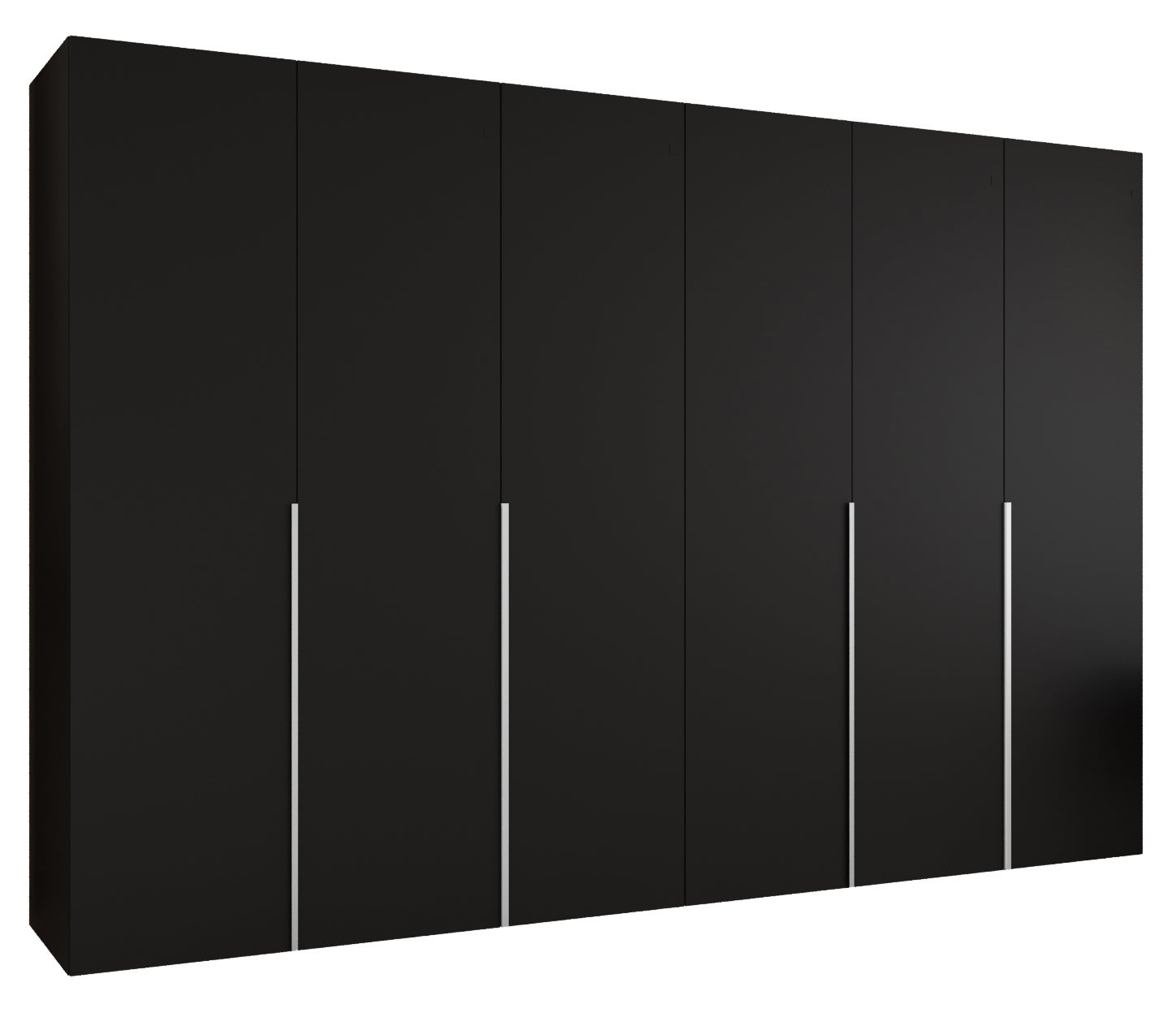 Szafa uchylna otwierana Alicante 1 300 x 52 x 202 cm czarny + u. kaszmir Abiks Meble
