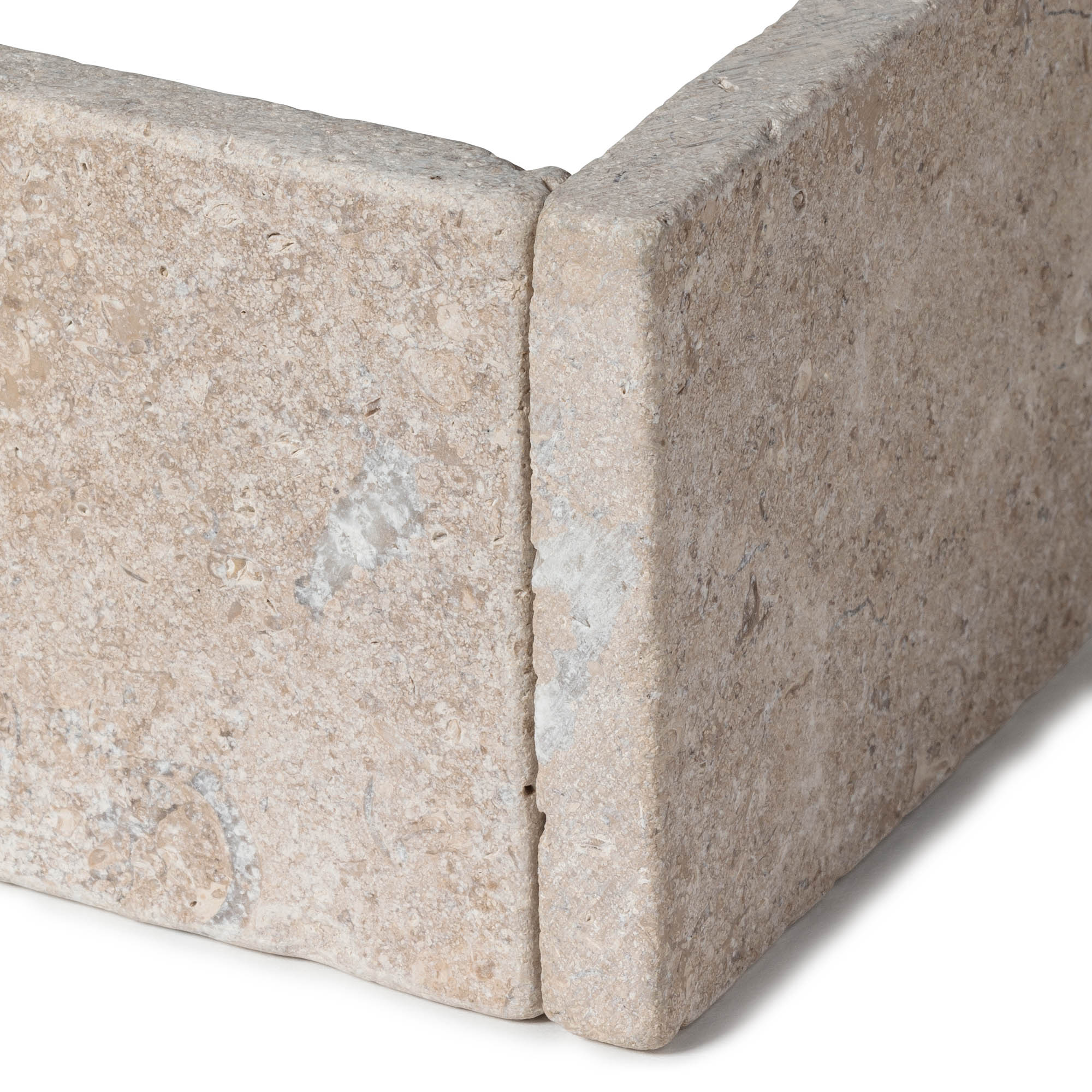 Lot de 10 plinthes en pierre naturelle Egypte Beige 40,6x8 cm Ep. 1,2 cm - RO'MA Nature - 5