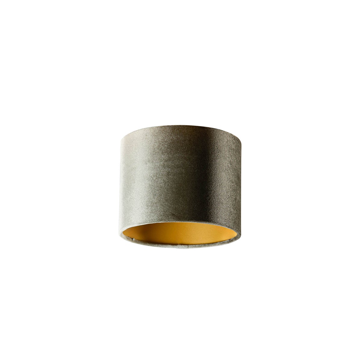 Qazqa classic-antique - Cilinder Velours - zielony, okrągły, supports-e27, diameter 18 centimeter