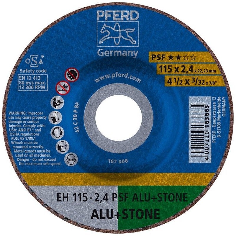Tarcza tnąca EHT PSF ALU+STONE D230x3,2mm, r.Bohr.125mm PFERD