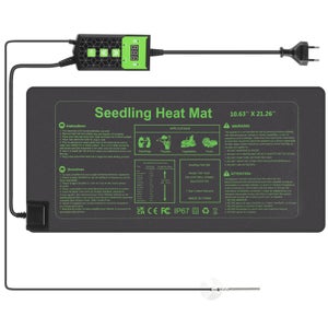 Tapis Chauffant Luxbird 60W Pour Serre Et Germination - Thermostat Réglable, Étanche IP67