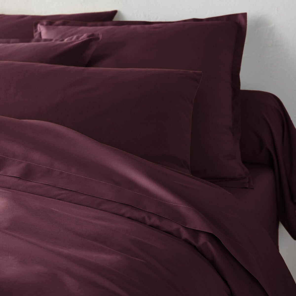 Housse de couette en percale de coton Scenario - Myrtille - 200 x 200 cm - 2