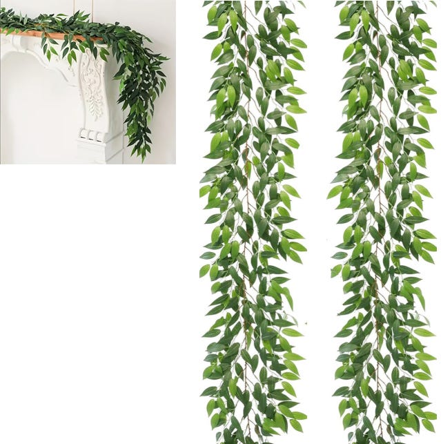 2.1M Foglia di edera verde appesa Ve Ghirlanda artificiale Pianta da parete in seta Decorazione del giardino di casa Festa di nozze Foglie di ghirlanda finte fai da te 15 2.1M Foglia di edera verde appesa Ve Ghirlanda artificiale Pianta da parete in seta Decorazione del giardino di casa Festa di nozze Foglie di ghirlanda finte fai da te 15