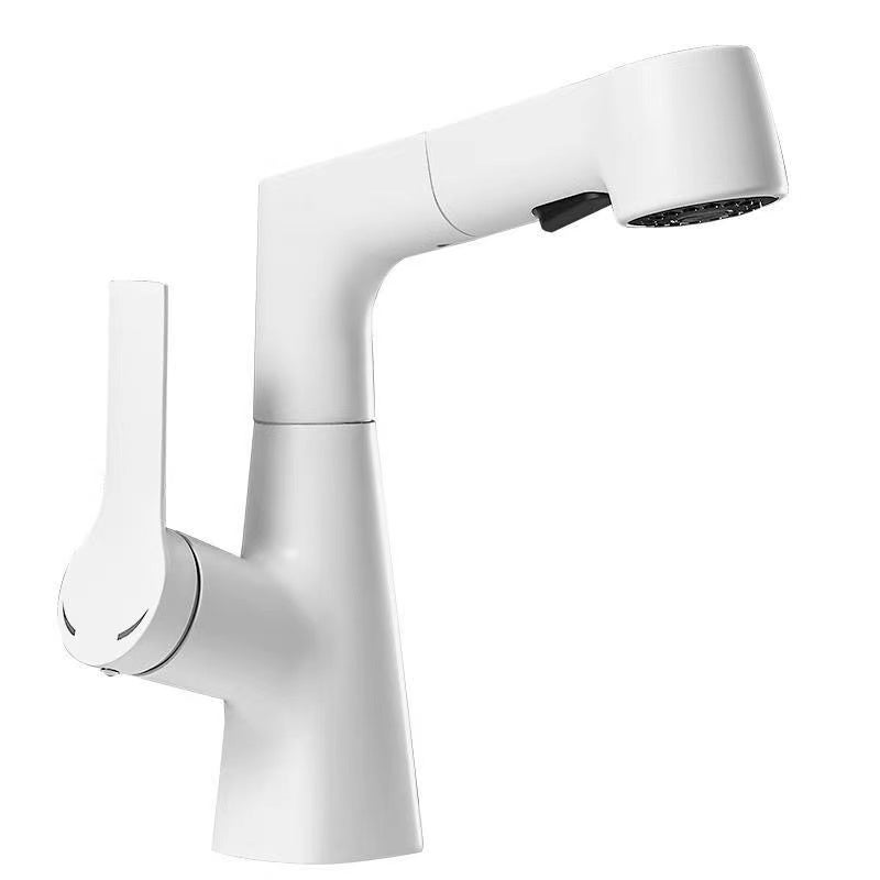 Bateria umywalkowa, Bateria łazienkowa, Ciepła i zimna woda, Model wysuwany, Regulacja obrotu i wysokości, 31mm-49mm