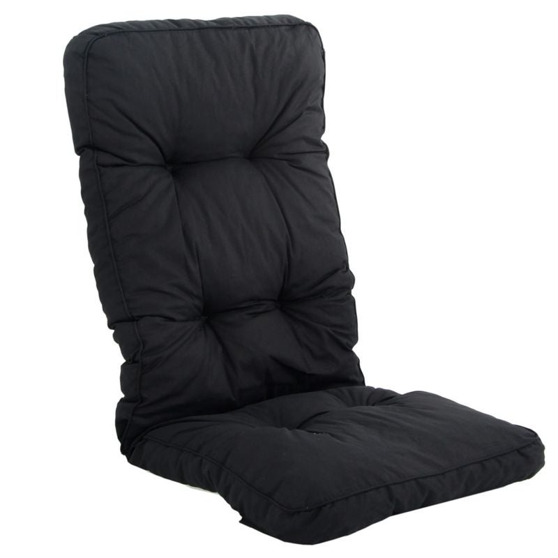 Poduszka na fotel ogrodowy 124 x 48 cm Royal / Lena czarny PATIO