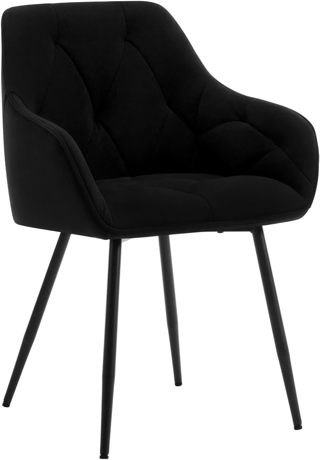 Chaise De Salle à Manger Velours Couleur Brombeere - Design Classique Et Rétro - Palazzo INT