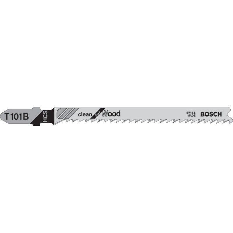 Bosch Professional 25 x Lame per seghetto alternativo T 101 B (per Legno tenero, straight cut, accessorio Seghetto alternativo)