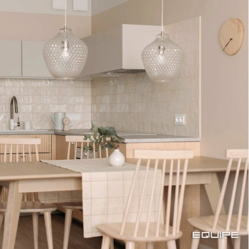 Faience Effet Zellige Beige Nacré MALLORCA 10x10cm Cream - 2