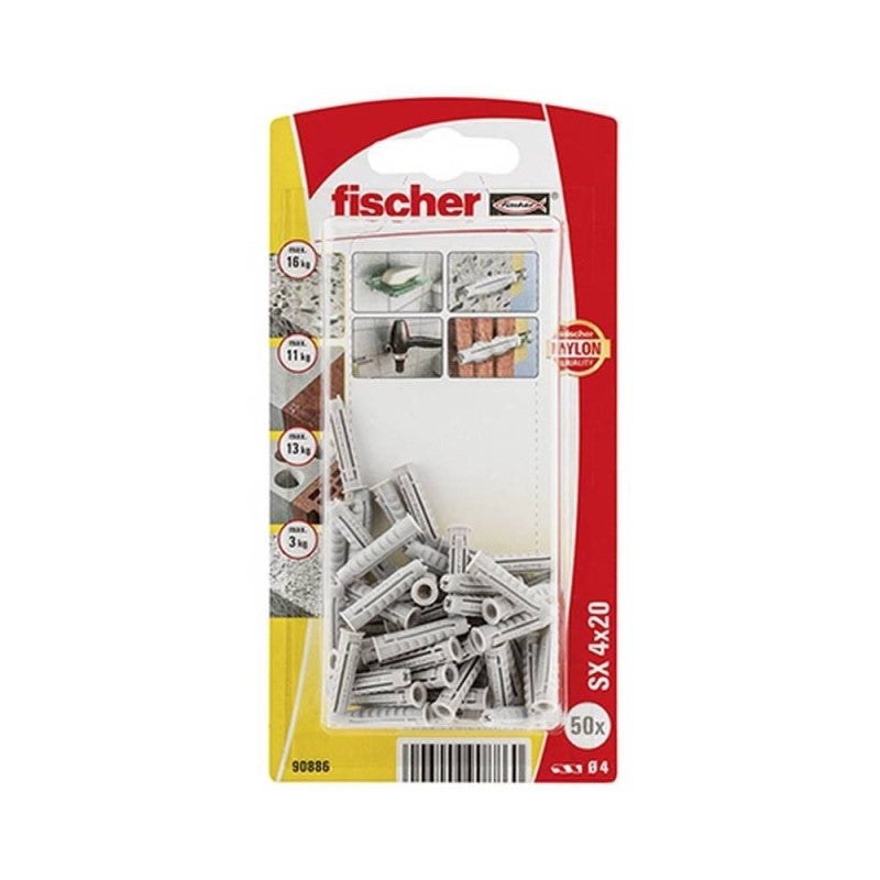 Cheville SX 4x20 FISCHER - 50 pcs - 96080 - 5