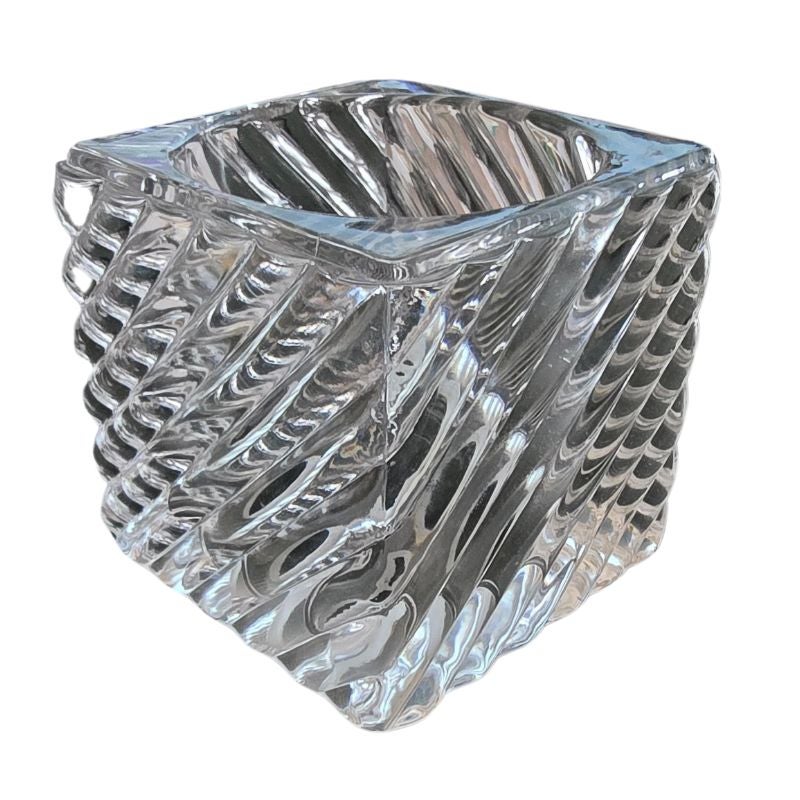 Paralume in vetro LEXIA 7x7cm trasparente apertura 3cm - 3