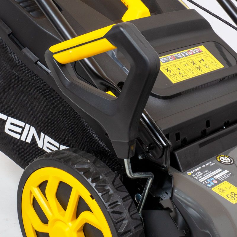 Tondeuse thermique tractée 4 en 1 mulching 51 cm 4CV 170cm³ STEINER - 7