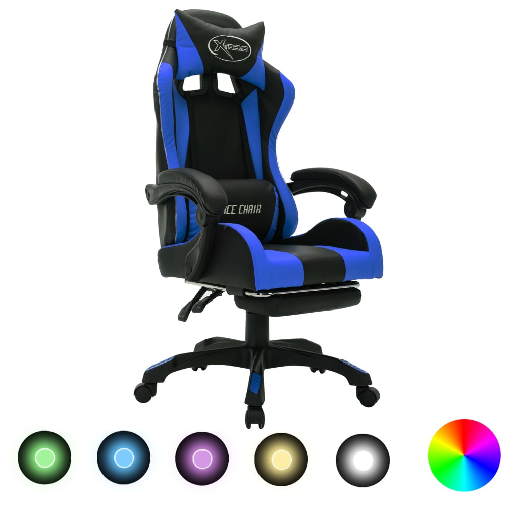WOLTU Sedia gaming con Massaggiatore, Sedia da Ufficio Ergonomica