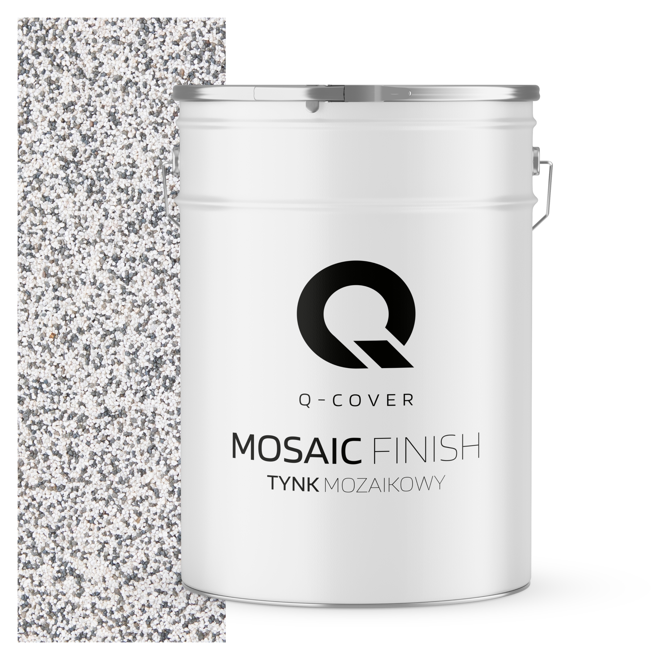 Tynk Mozaikowy Q-Cover Szary jasny M21 25KG