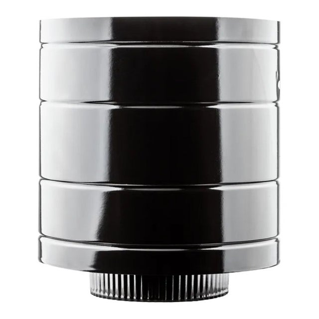 Chapeau de cheminée vitrifié anti-refoulement 150 mm | Chapeau de cheminée | Protection contre les refoulements de fumée