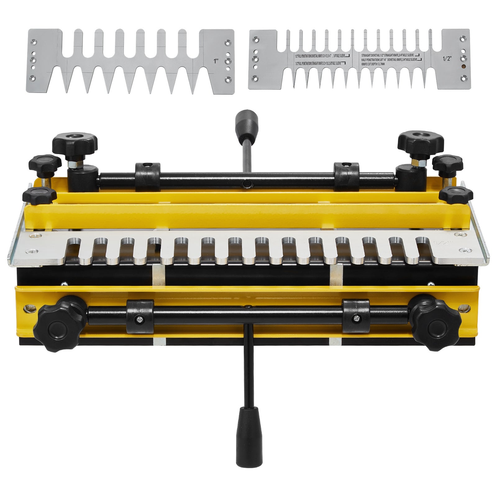 Plantilla de cola de milano de SucceBuy 30 cm de ancho con brocas y