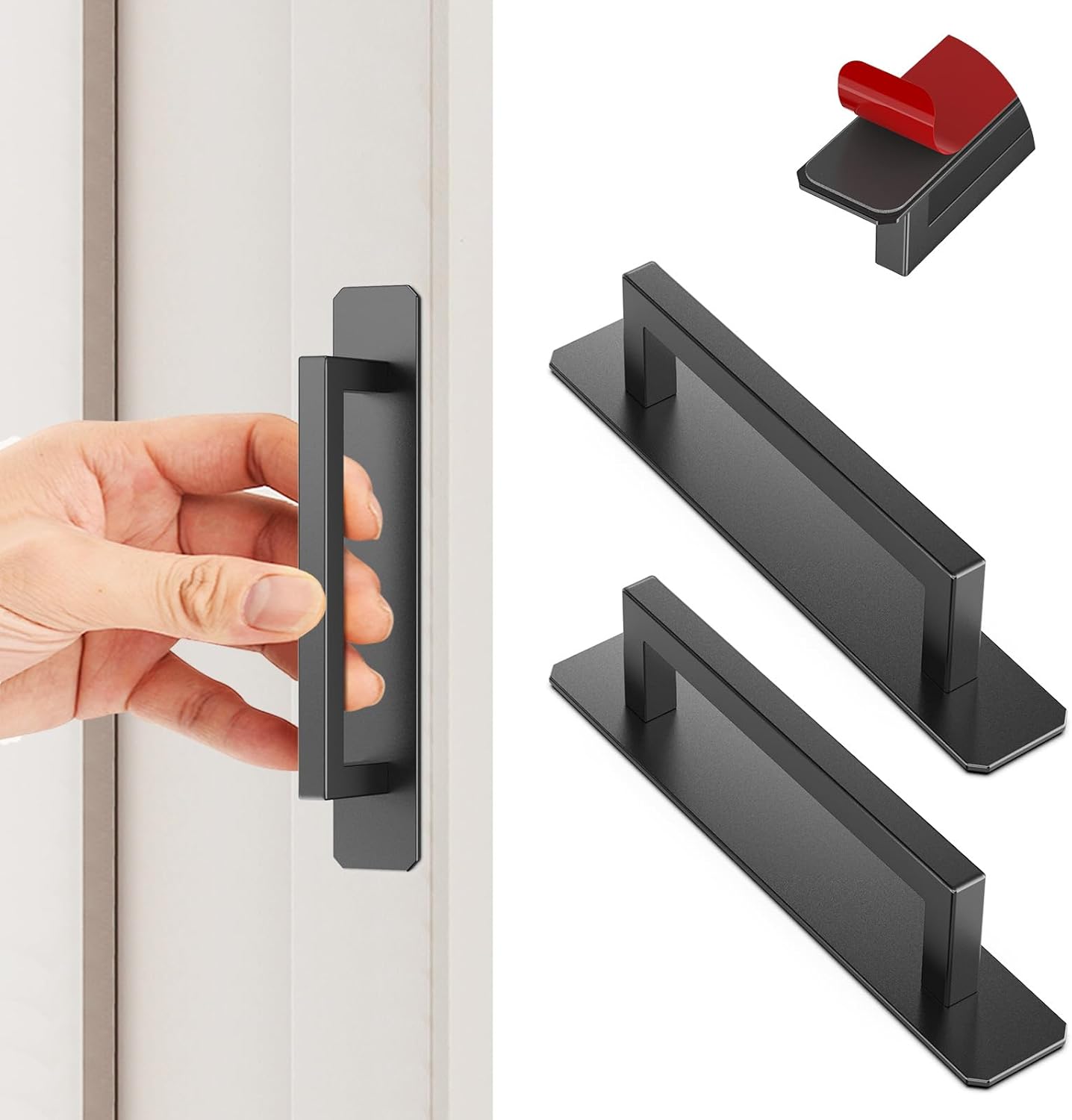Lot De 4 Poignées De Tiroir Métal Uxcell, Ton Argent, Forme Anneau, Avec Vis