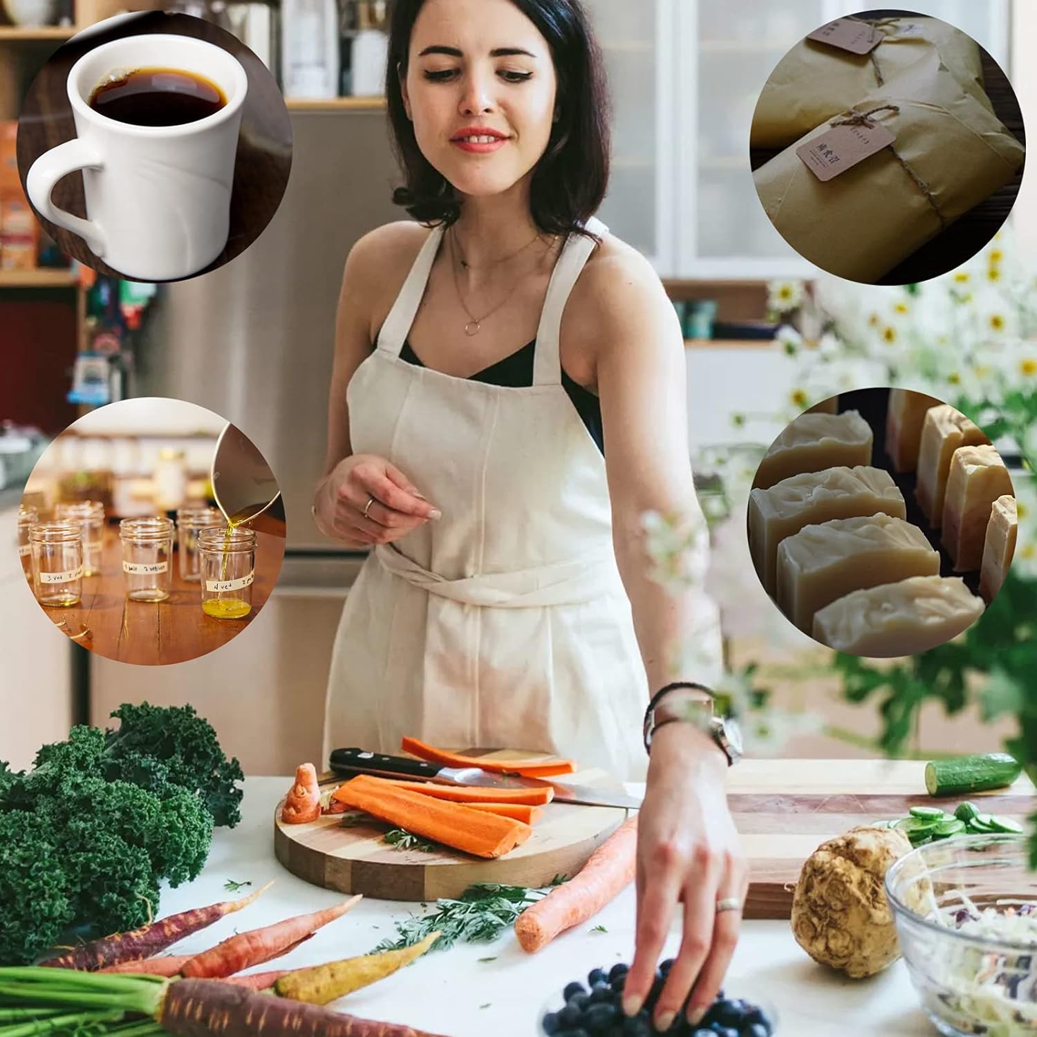 Balance de Cuisine 10kg/1g Electronique Haute Précision Domsique Aliment Grand Écran LCD pour Câteau/Tarte/Biscuit Professionnelle - 5