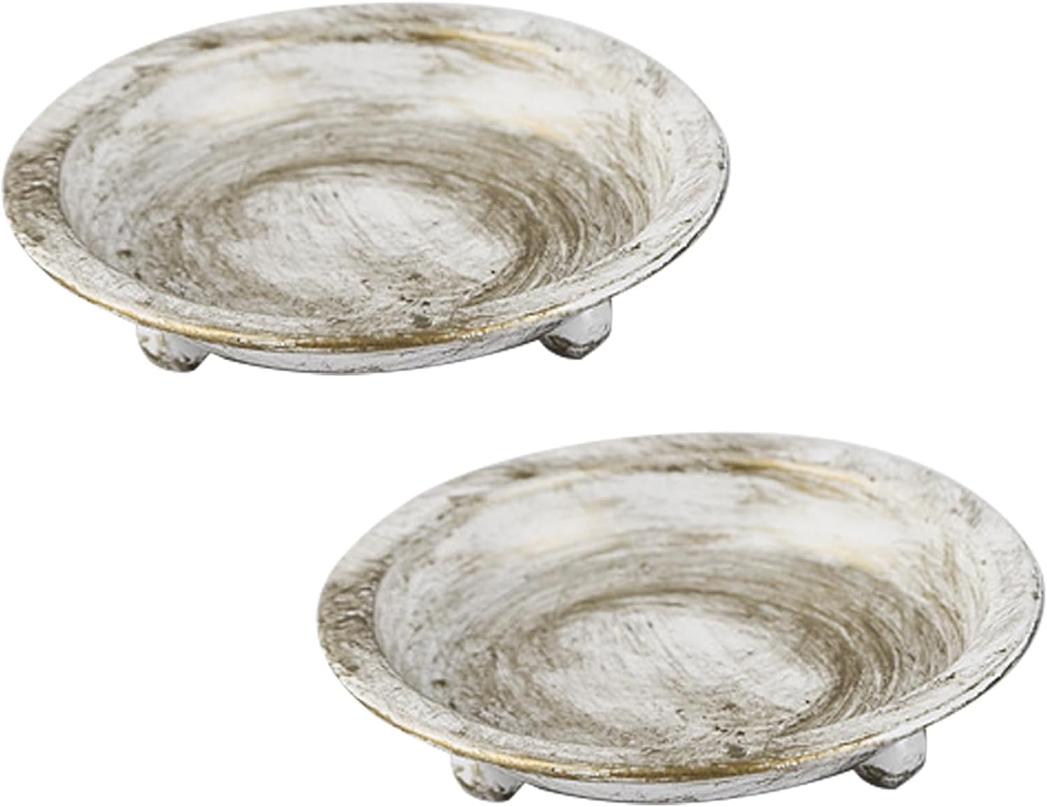 Ound Candle Tray,Candle Plate Iron, Decorative Tray Vintage