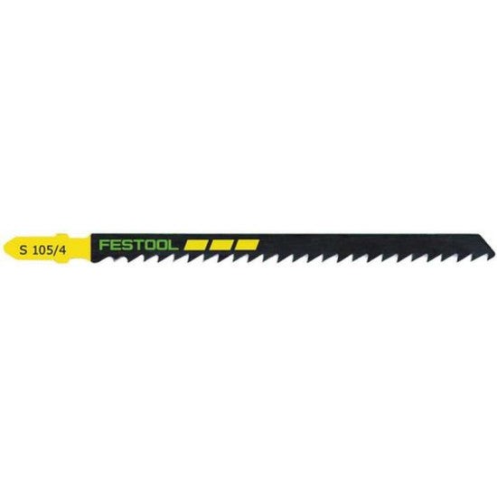 Hoja Calar Festool S 75/2,5 R/5 Wood Fine Cut - Para Cortes Finos En Madera, Sin Astillas, Color Amarillo