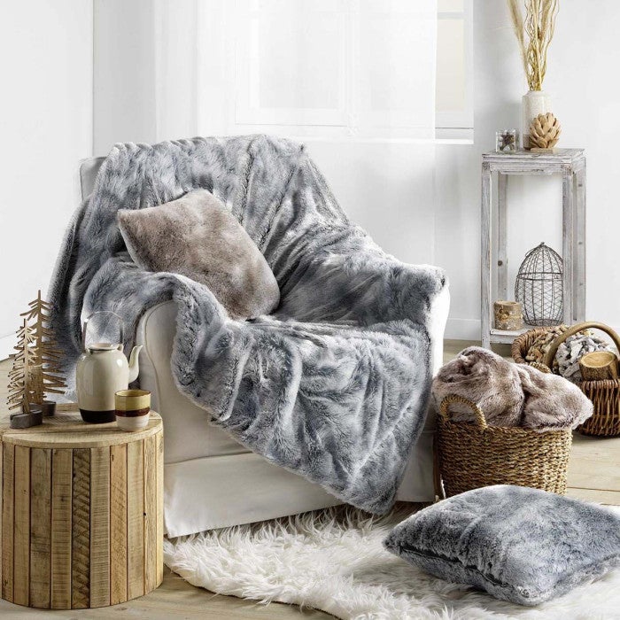 Plaid Imitation Fourrure 