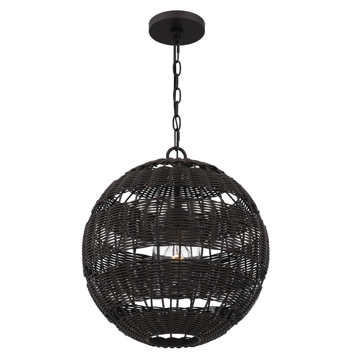 Lampa sufitowa zewnętrzna LINDENDALE western brąz 1xE27x60W wym:237,2x40,5x40,5cm IP44 Quoizel - 4