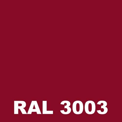 Peinture Batiment - Metaltop - Rouge rubis - RAL 3003 - Pot 5L - 2