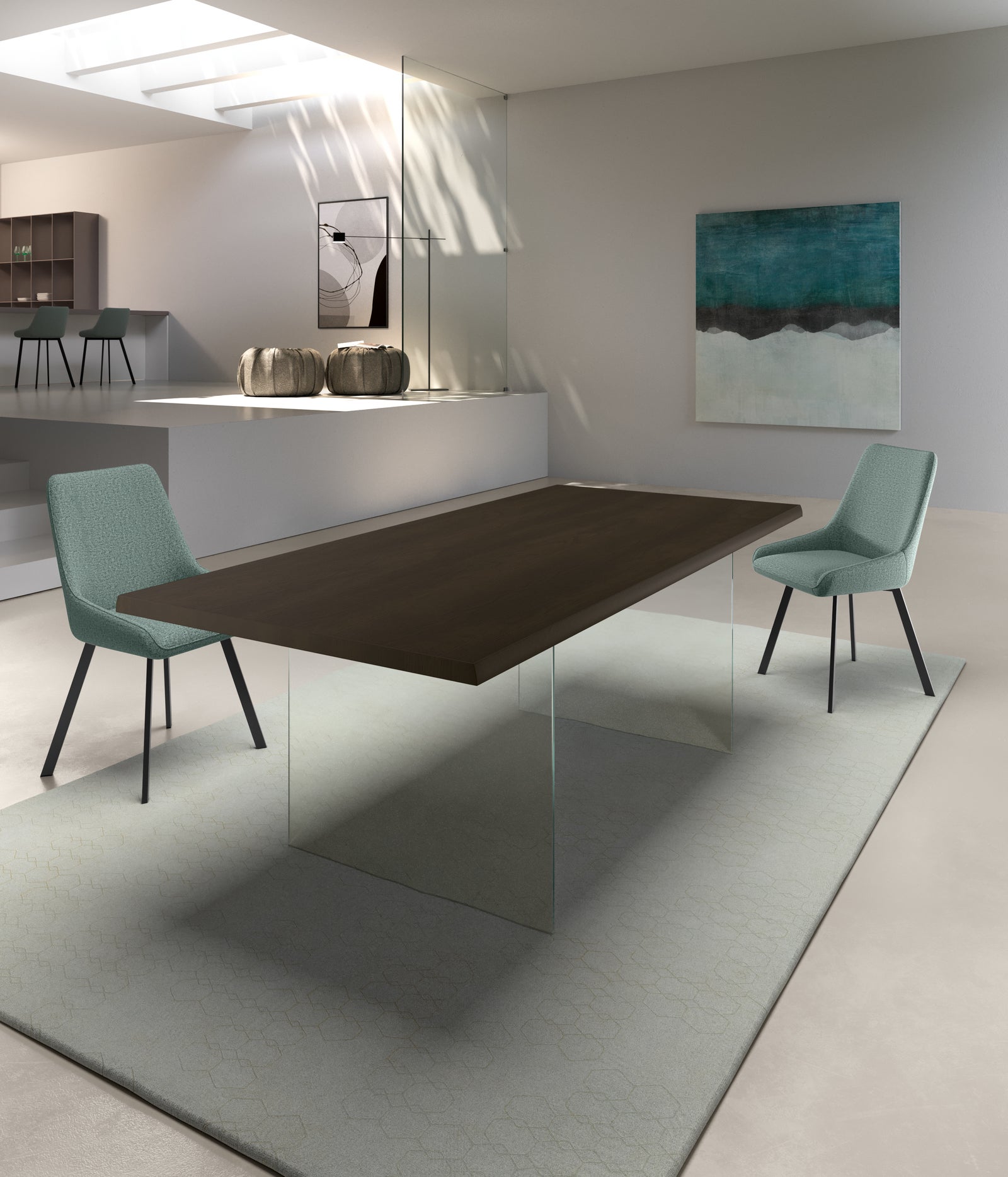 Snooker - Stół stały (200 x 100 cm) z dębu brązowego poddanego obróbce cieplnej