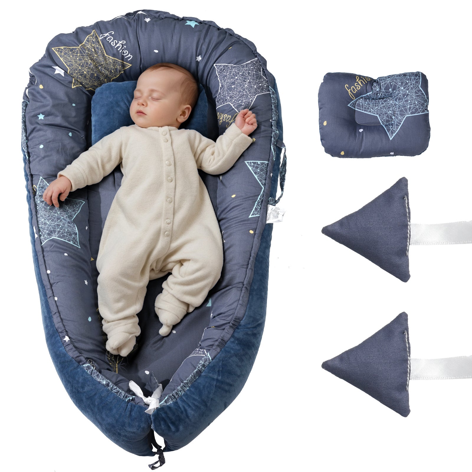 Inserto per seggiolino auto per bambini - Cuscino per seggiolino auto per bambini, supporto per la testa del seggiolino auto | Cuscino per inserto per