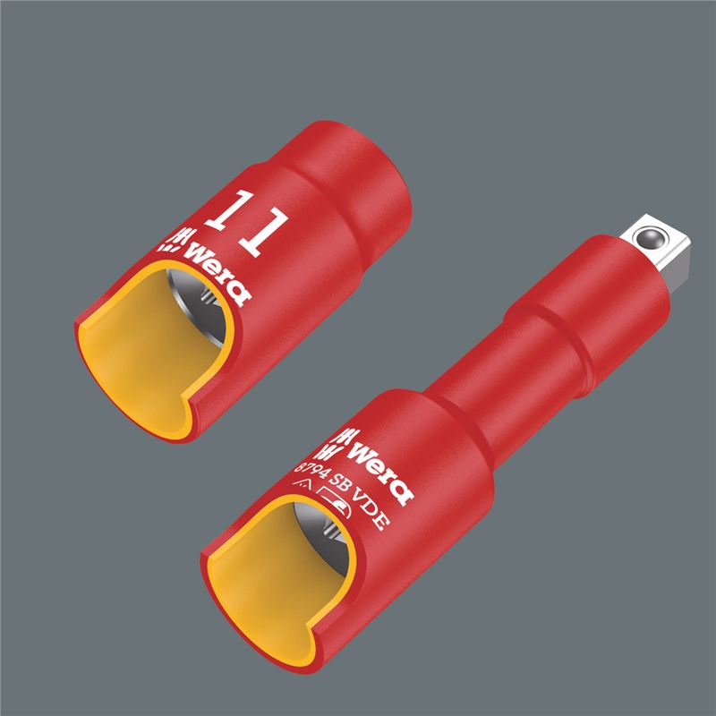 Conector Roscado KS Tools Para Reparación De Bujías - Medidas IG=M12x1.25 / AG=M14x1.25, Longitud 26 Mm