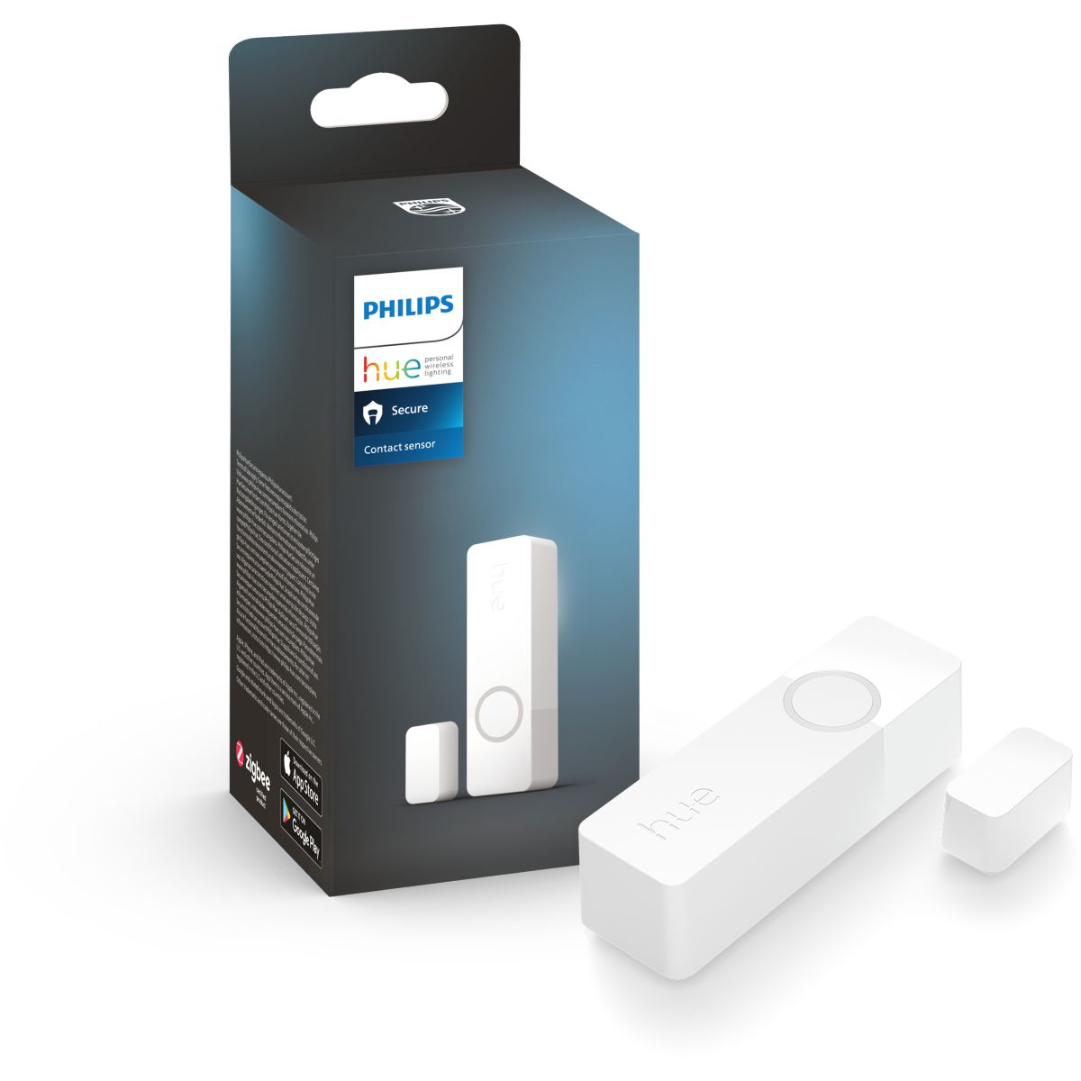 Czujnik otwarcia Philips HUE Secure Biały bezprzewodowy dyskretny