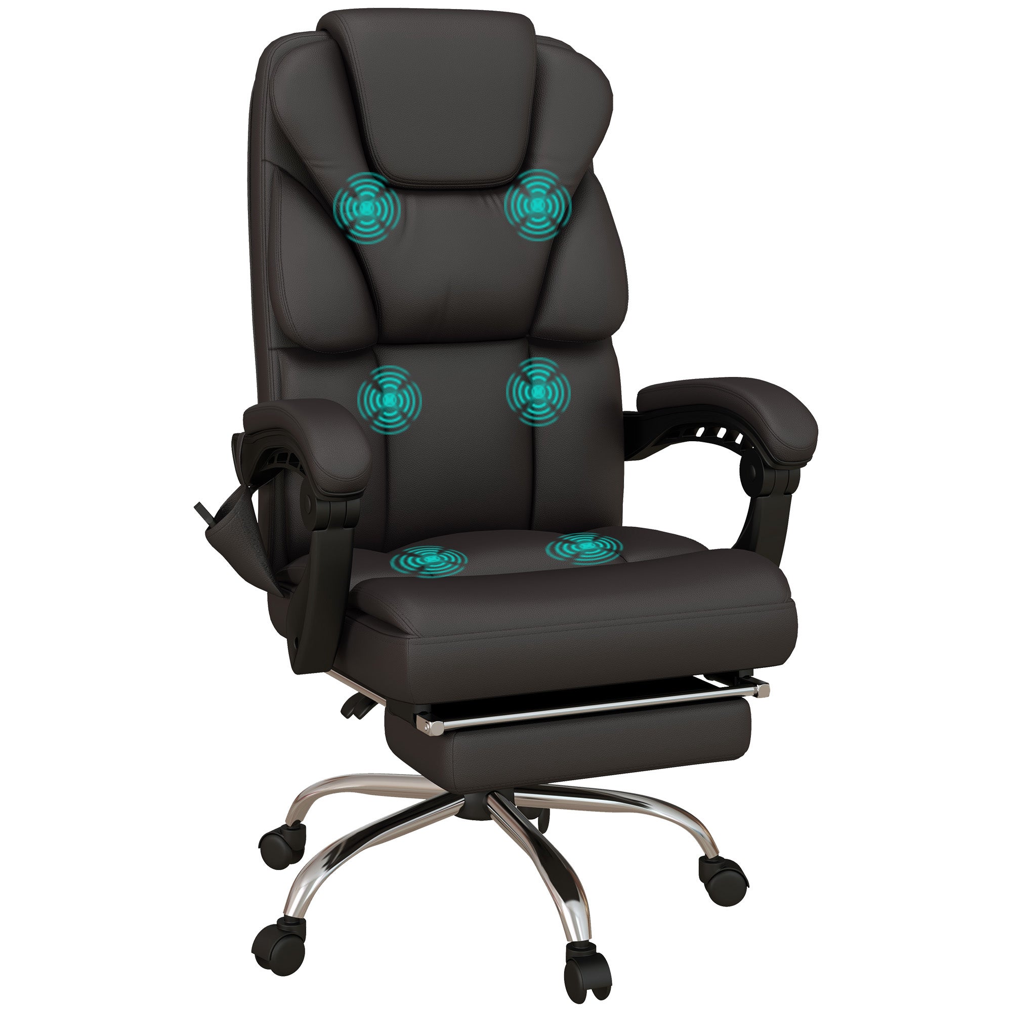 Fauteuil de massage inclinable de bureau, chaise de relaxation