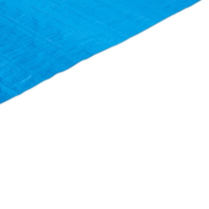 Tapis de sol bleu pour piscine Summer Waves 3,30 x 3,30 m pour piscine Ø 3,05 m - 5