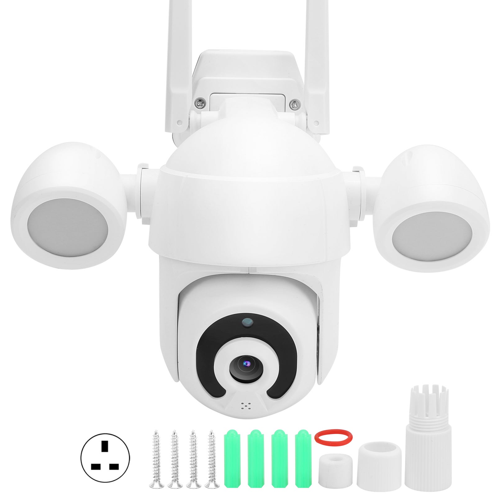 PREISKU 1080P WLAN Außen magnetisch Nachtsicht HD Video, Überwachungskamera