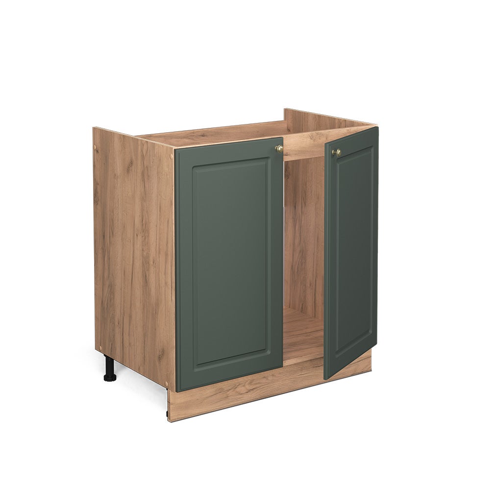 Vicco Szafka pod zlew Fame-Line, Green Gold Country, 80 cm , BP Dąb
