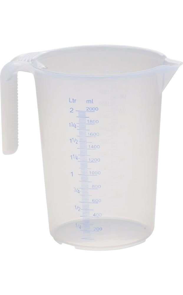 Hünersdorff Dzbanek pomiarowy 2000 ml Polipropylen przezroczysty - 937500