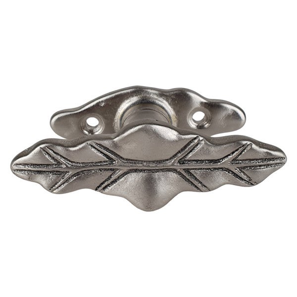 Poignée de fenêtre crémone FEUILLE, Aluminium vieil argent - 6