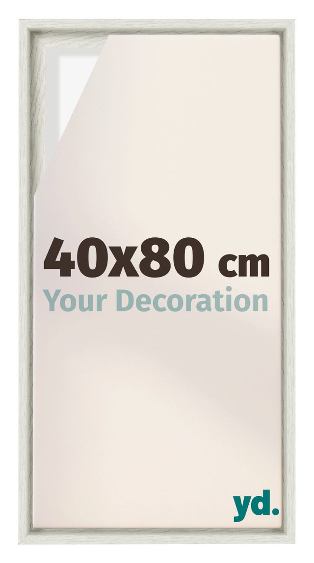 Cadre Flottant 20x30 cm - White Wash - MDF - Lyon