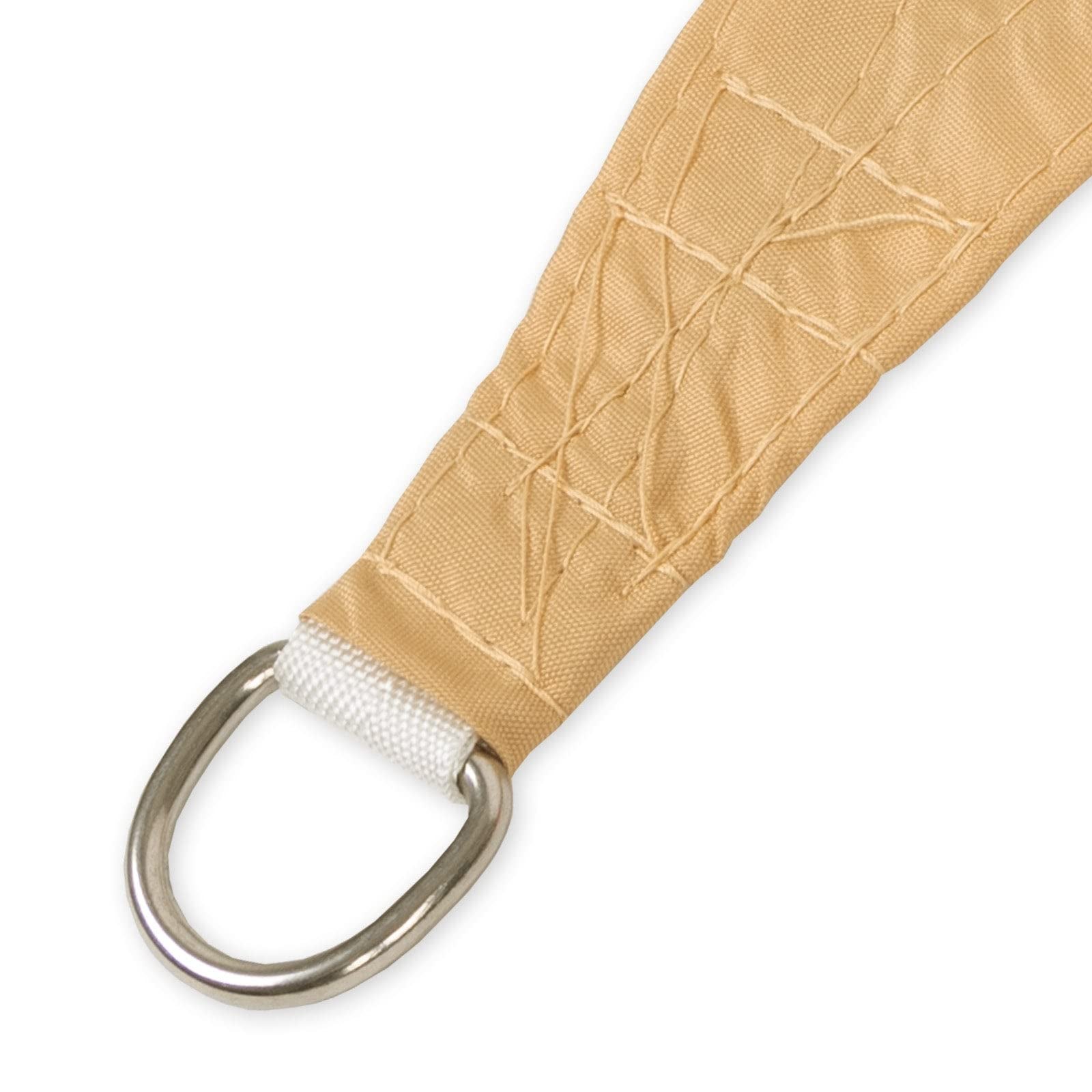 Voile d'ombrage Hydrofuge Crème 5 x 5 x 5 m - 7