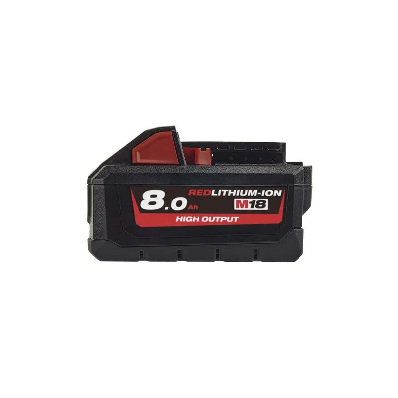 Batterie MILWAUKEE M18 HB8 RedLithium-Ion 18V 8.0Ah 4932471070 | Leroy ...