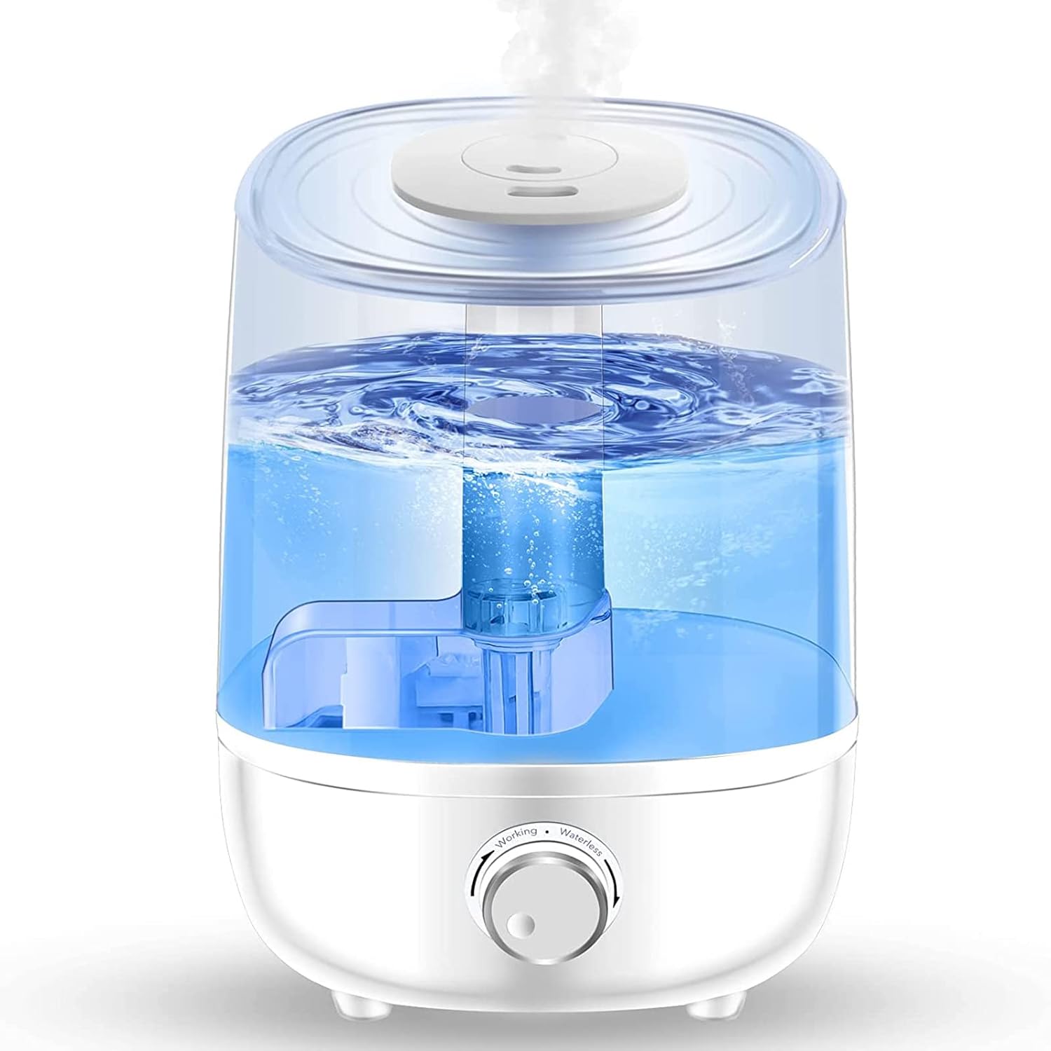 Humidificateur D'air 4L,Top-Fill Humidificateur Ultrasonique,Super ...