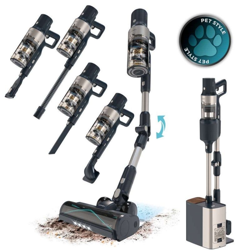 Aspirador Vertical CECOTEC Conga Rockstar 5500 Hurricane Station