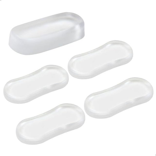 Jojofuny Lot De 8 Amortisseurs Pour Lunette De Toilette - Coussins Caoutchouc Antichoc Stabilisateurs Abattant WC