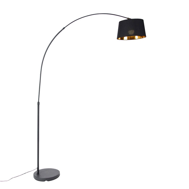 Inteligentna lampa łukowa czarna ze złotem w tym Wifi A60 - Arc Basic