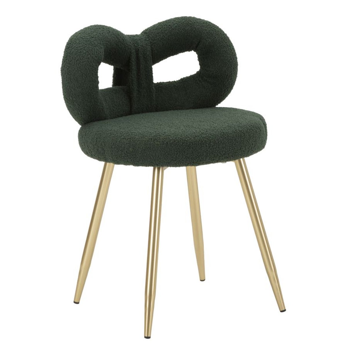 Krzesło Wstążka 2, MDF, Zielony, Seven Design