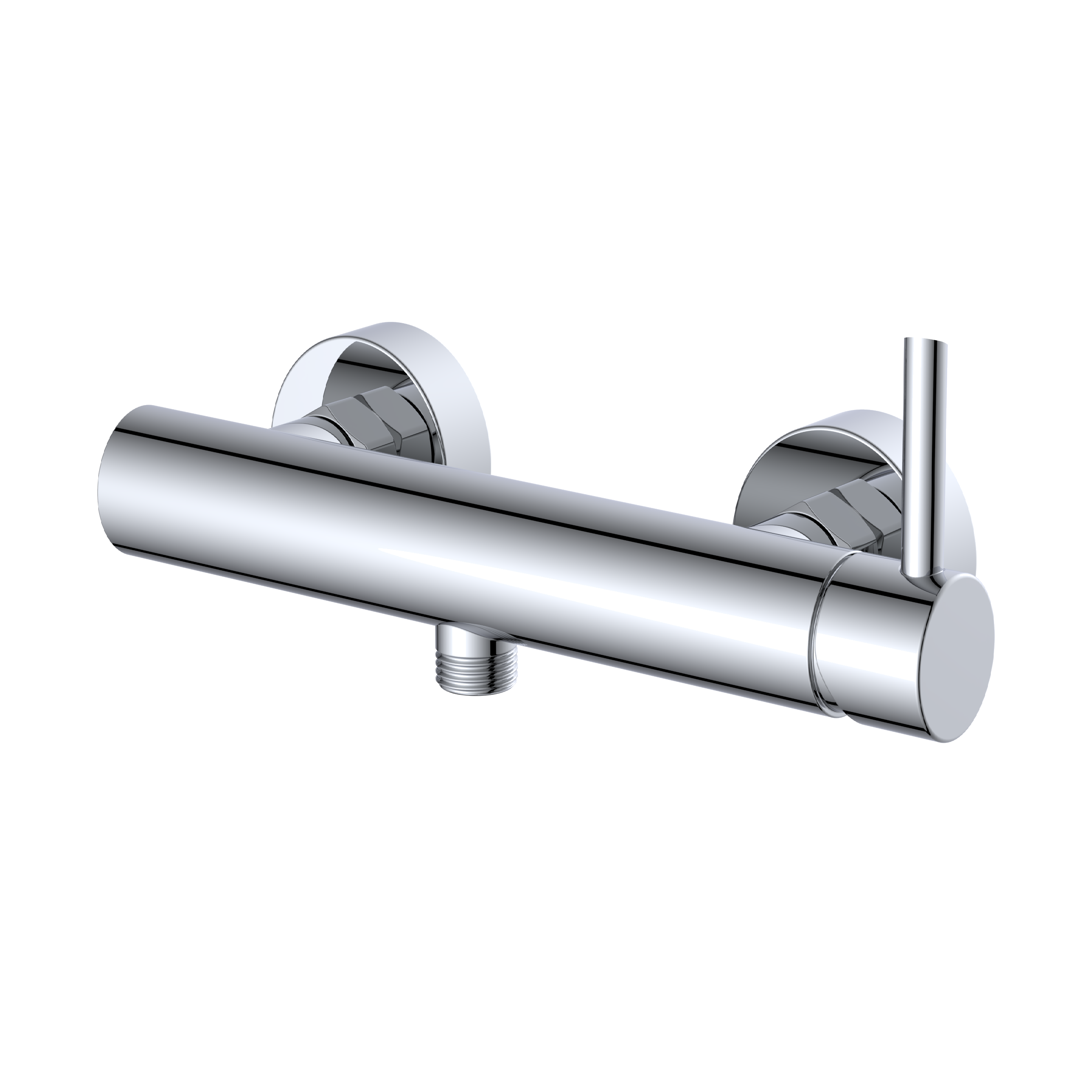 Bateria prysznicowa ścienna Durasan TAMMY chrom 1-uchwytowa 1 szt.
