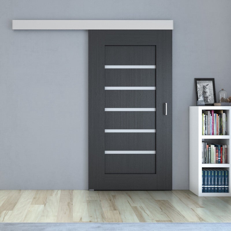 Système coulissant SLID'UP 160 pour 1 porte jusqu'à 750 mm - rail 1,5 m - 60 kg - 3