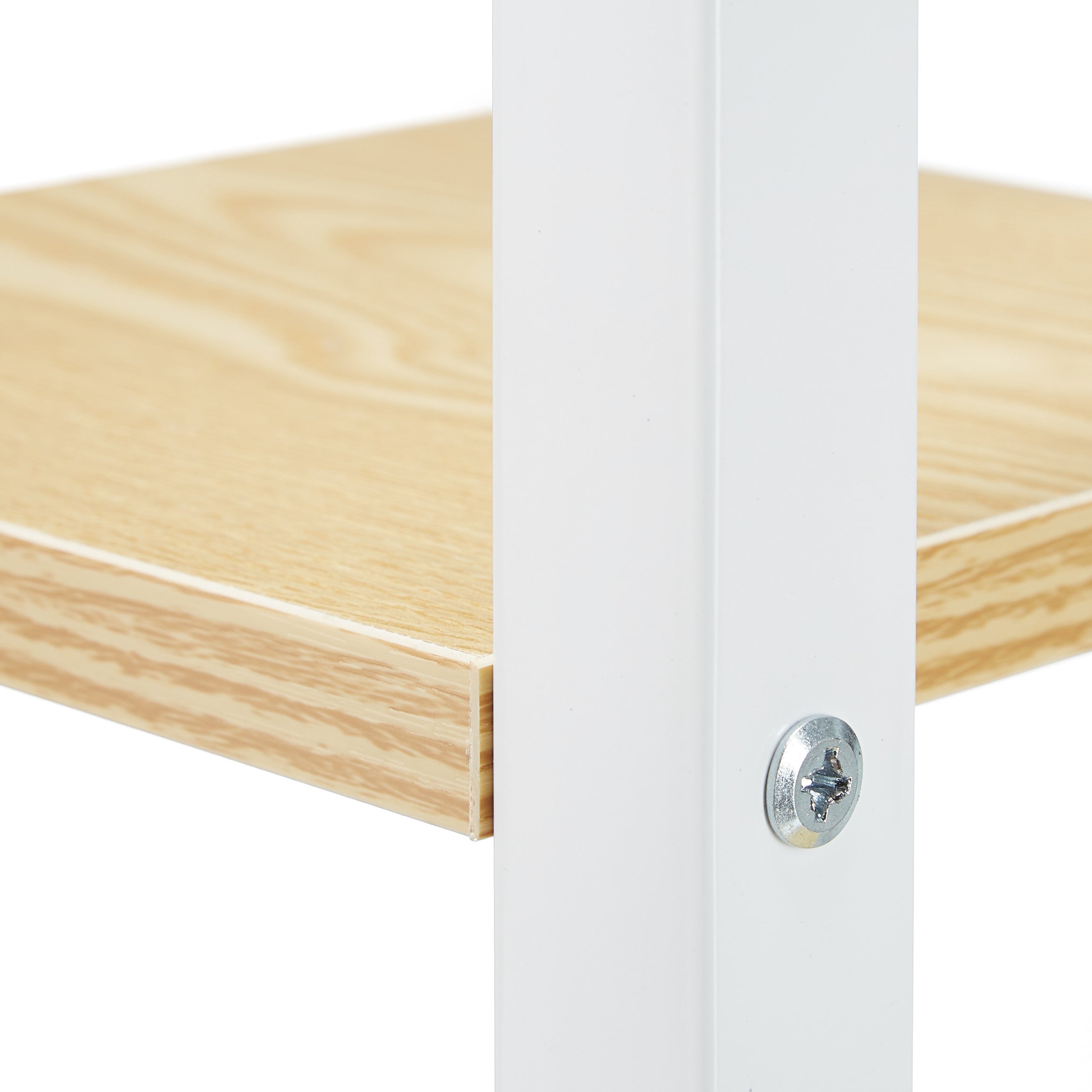 Étagère à plantes, escalier fleurs, 4 niveaux, HLP 93x42,5x22,5 cm, aspect bois, marron clair, Relaxdays - 6