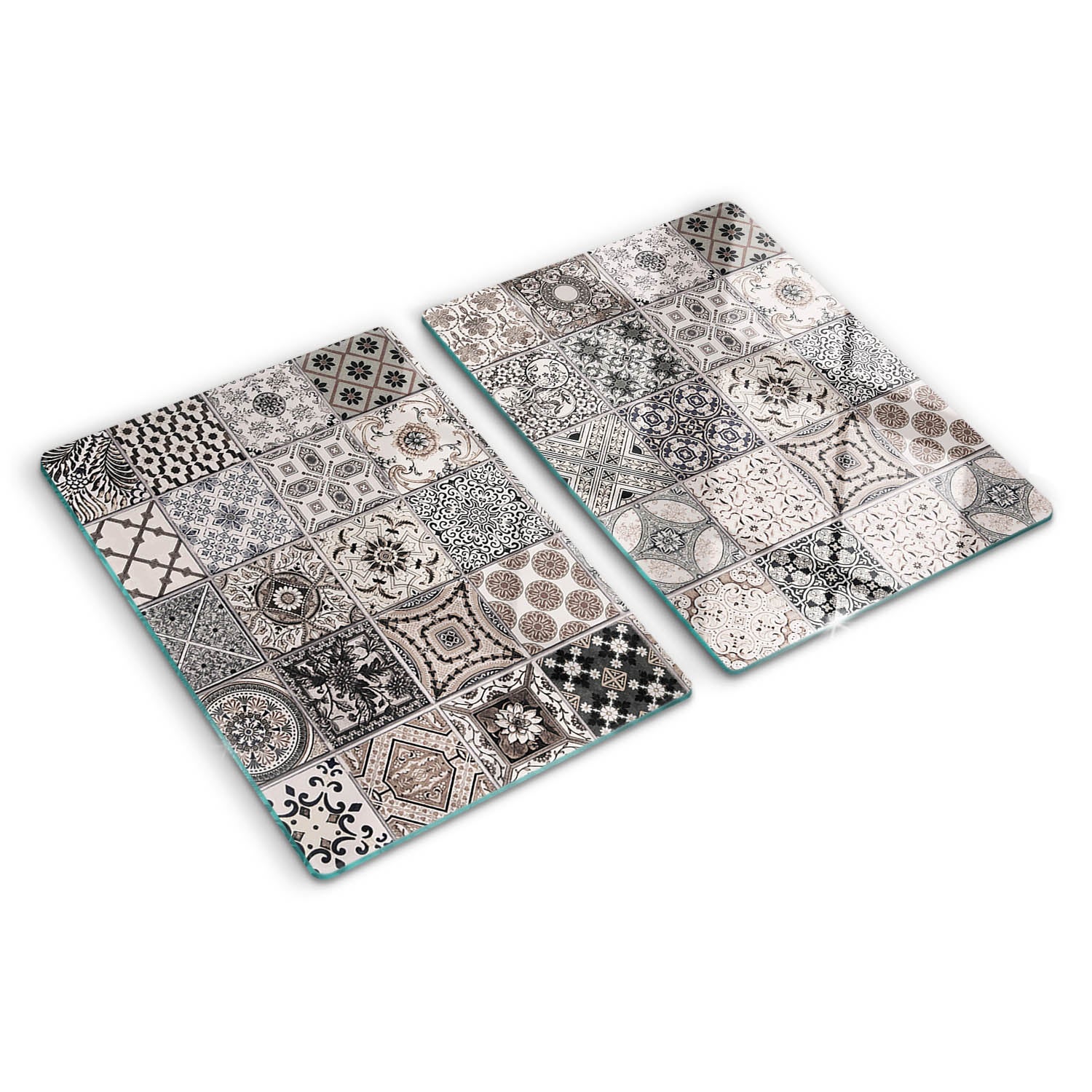 Szklana deska do krojenia Tulup Kształt prostokątny - 2x40x52 cm - Płytki ceramiczne