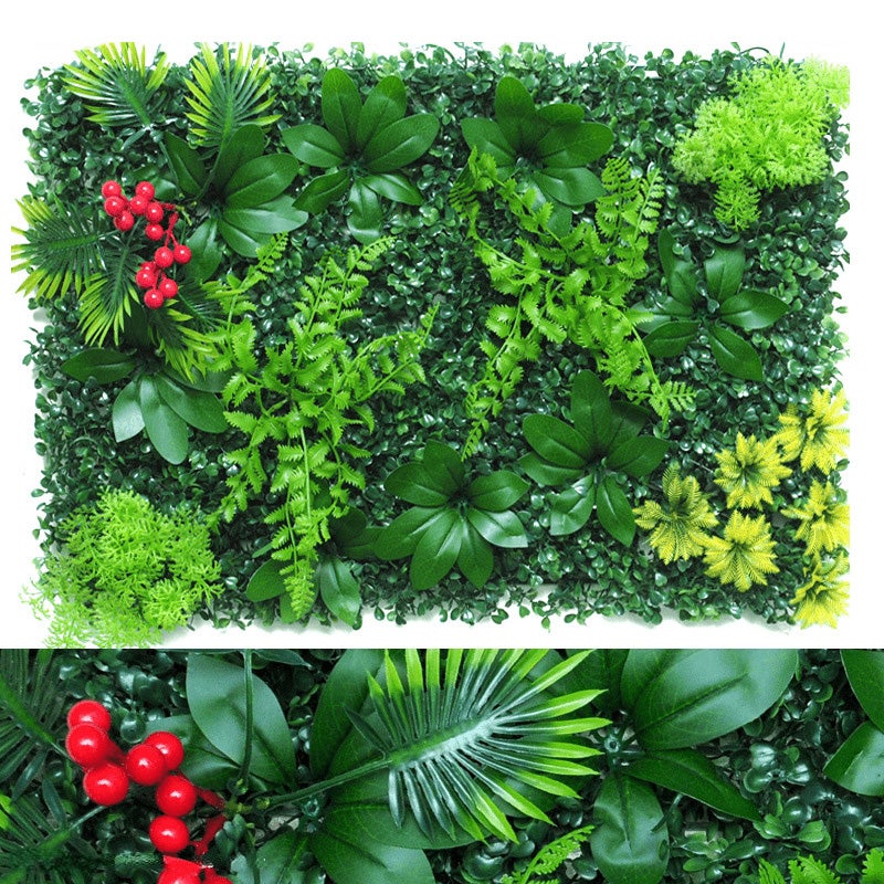 12 Pezzi Pannelli Fioriti Artificiali Per Parete | Decorazione Fai Da Te Per Matrimonio, Festa, Giardino | Fiori In Tessuto E PE Facili Da Installare