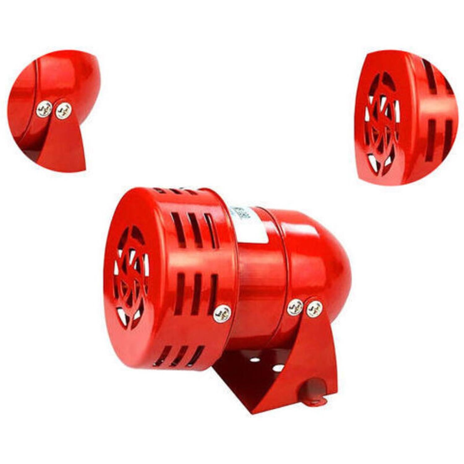 JUZ Sirène à 3 tonalités 12V 30W 3 Tone Sirène 120 DB Haut Volume Fort Son Électrique JUZ Sirène à 3 tonalités 12V 30W 3 Tone Sirène 120 DB Haut Volume Fort Son Électrique